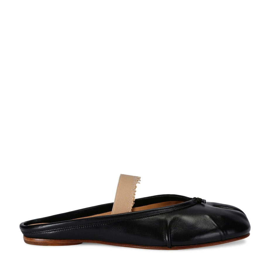 Maison Margiela Multi Leather Tabi Ballerina Mules