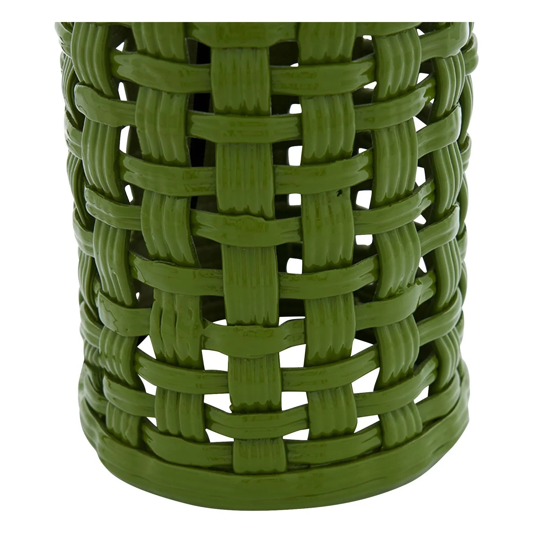 House of Capricorn - Cesta ceramic lamp base | Green