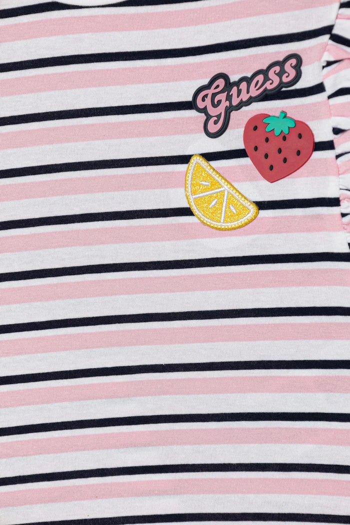 Guess Çocuklar için pamuklu elastanlı tişört