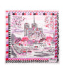 Prada Neutral Silk Pittoresque Paris Scarf