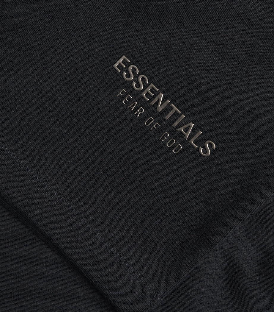 Cotton-Blend Logo Sweatshorts