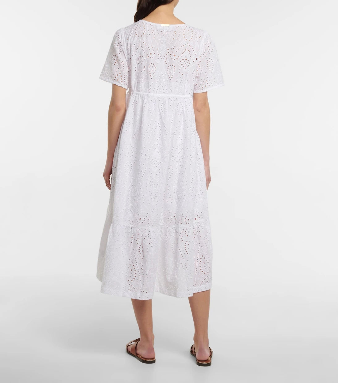 Heidi Klein - Broderie anglaise cotton midi dress