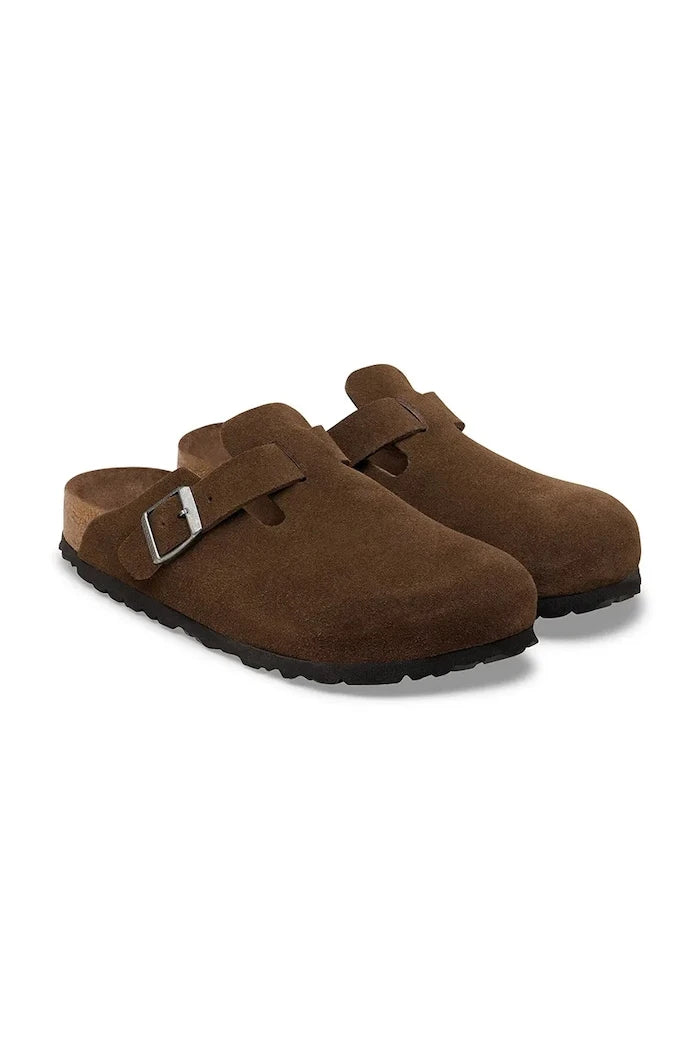 Birkenstock Boston SFB LEVE Kadın Süet Terlik