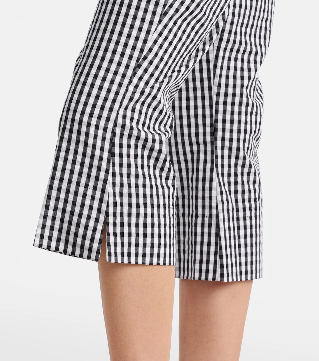 Faithfull - Gingham cotton poplin capri pants
