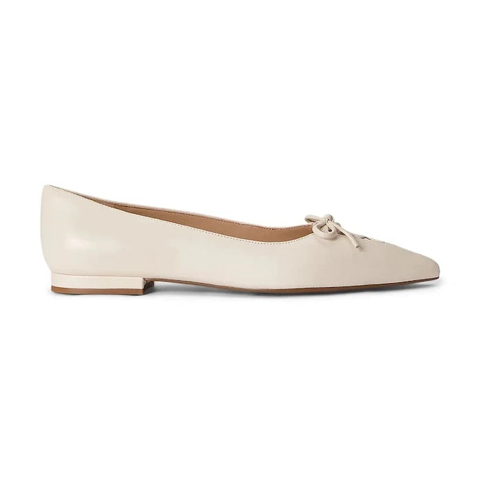 Lauren Ralph Lauren балеринки от кожа Londyn Lace Up