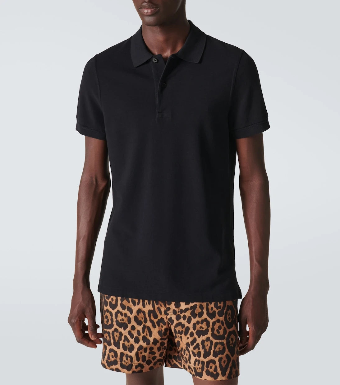 Tom Ford - Short-sleeved cotton polo shirt