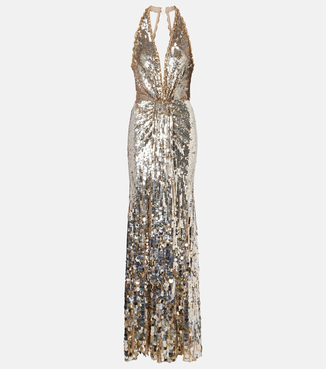 Jenny Packham - Mars gathered sequined gown