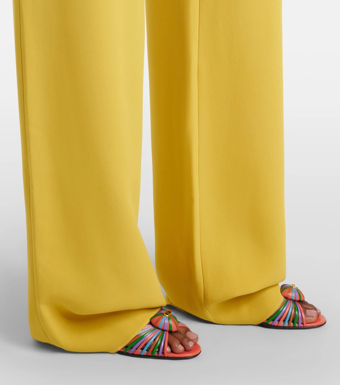 Valentino - Silk wide-leg pants