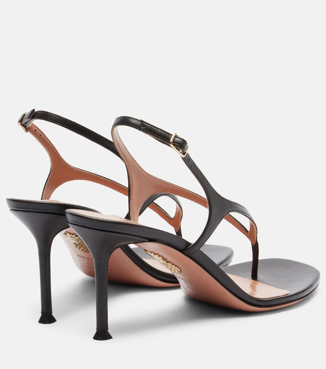 Aquazzura - Bikini leather thong sandals