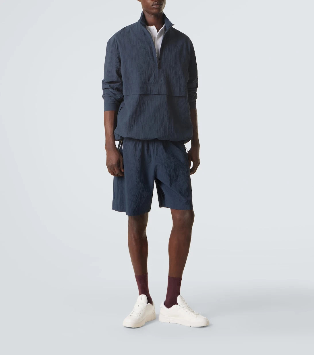On - Courtside half-zip jacket