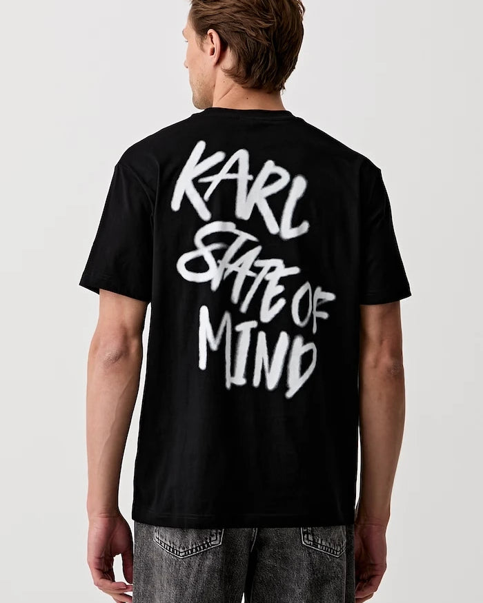 Karl Lagerfeld Jeans erkek pamuklu tişört
