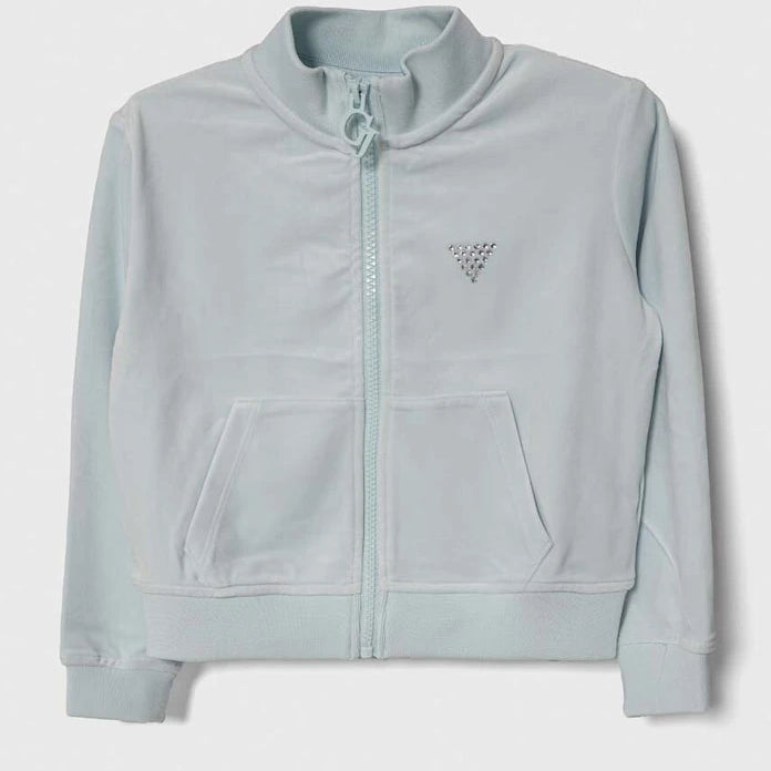 Детски кадифен суичър Guess