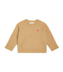Cotton Ami De Coeur Sweatshirt (4-12 Years)