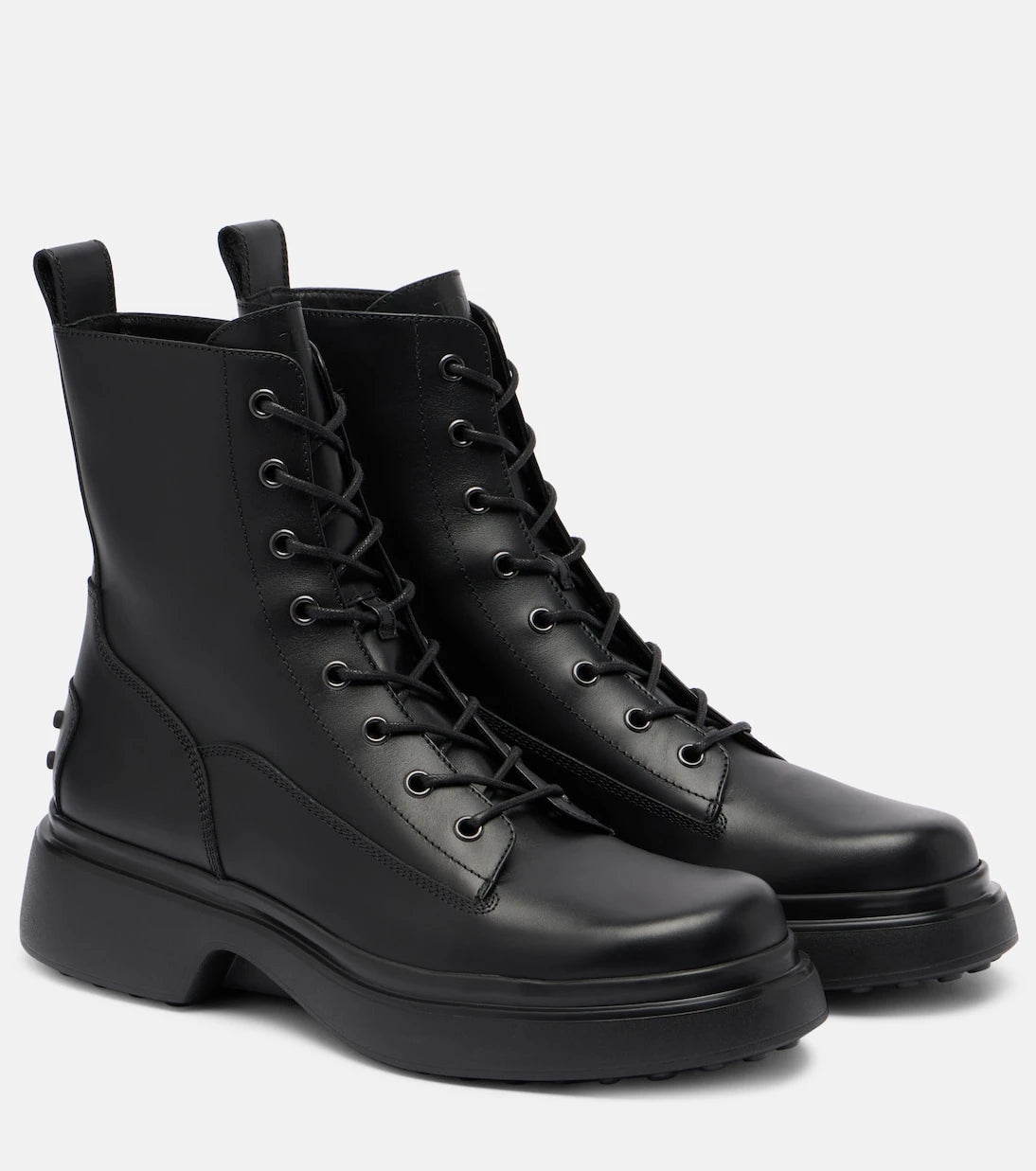 Tod's - Leather combat boots