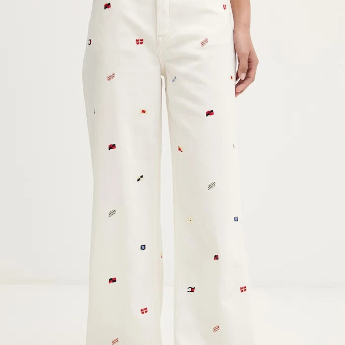 Tommy Jeans дънки wide leg дамски