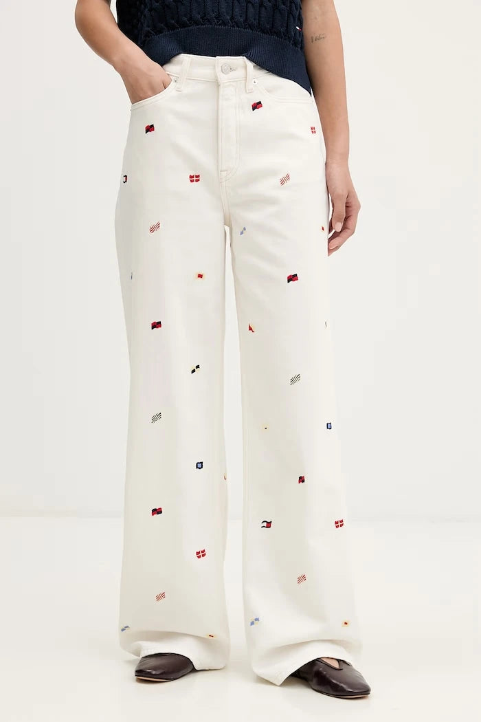 Tommy Jeans дънки wide leg дамски