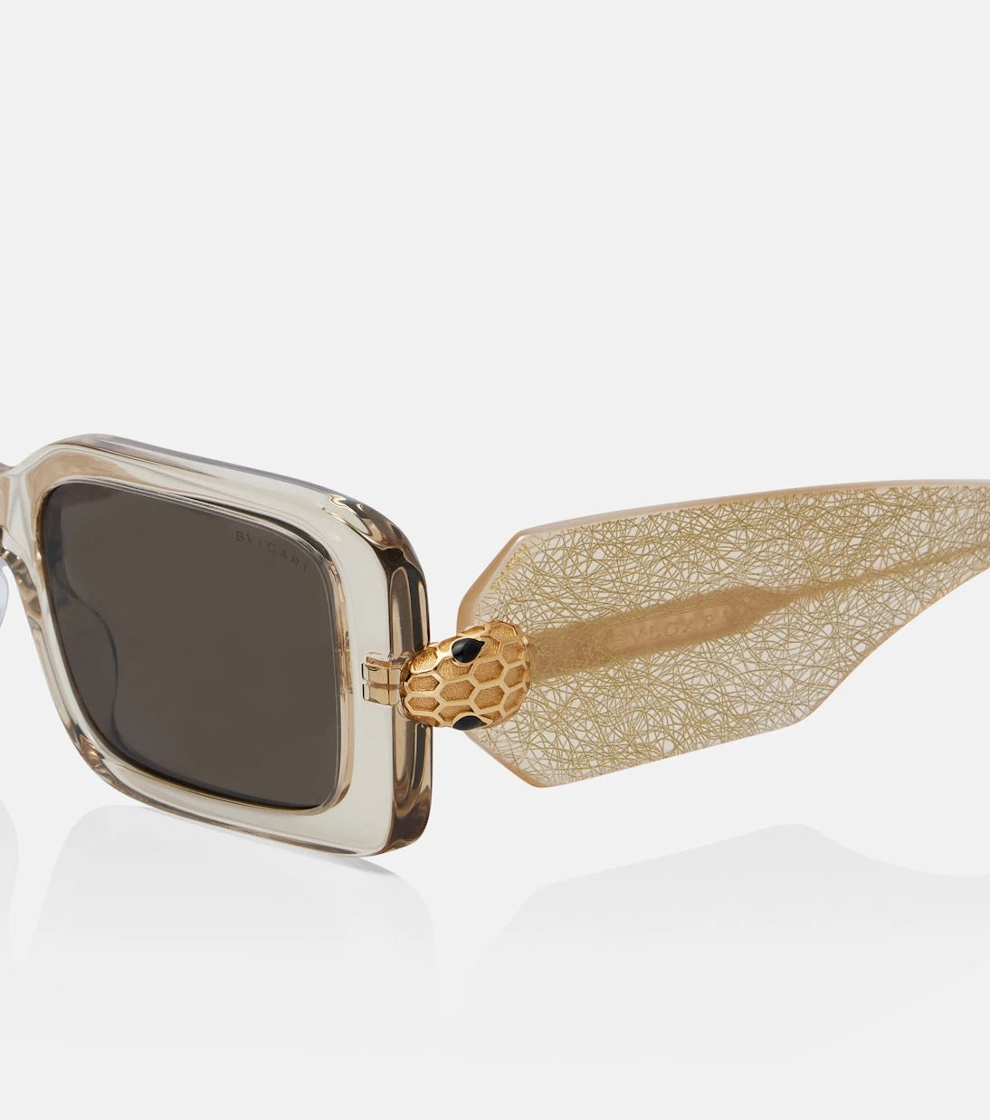 Bvlgari - Serpenti Forever rectangular sunglasses