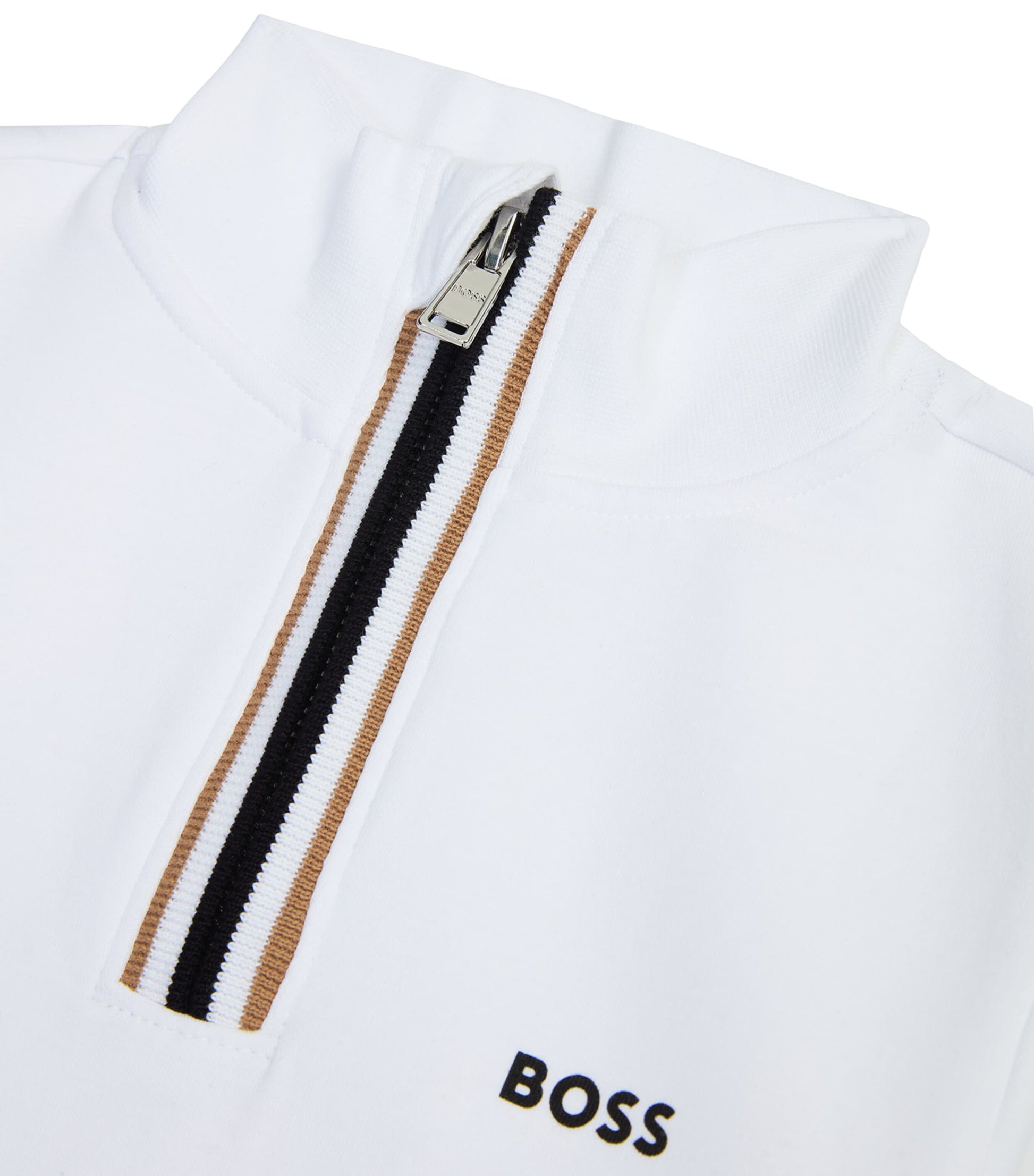 BOSS Kidswear Logo Quarter-Zip Sweatshirt (4-16 Years)