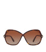 Brown Butterfly Sunglasses