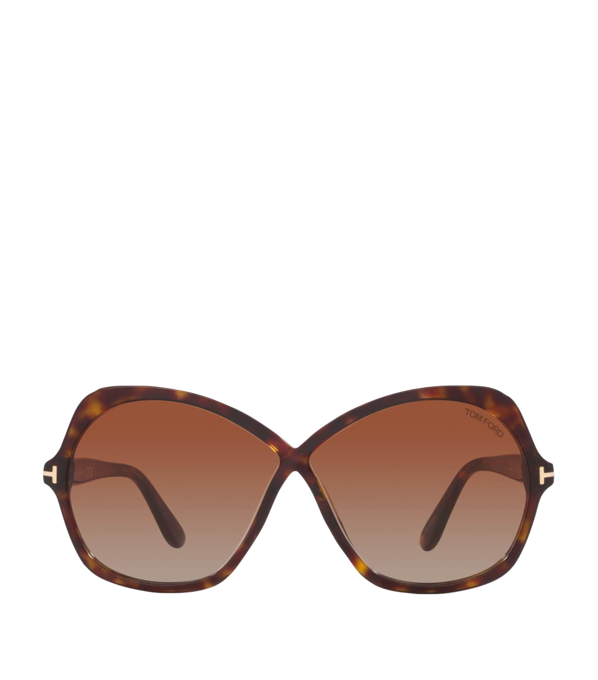 Brown Butterfly Sunglasses