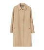 Yellow Gabardine Camden Car Coat