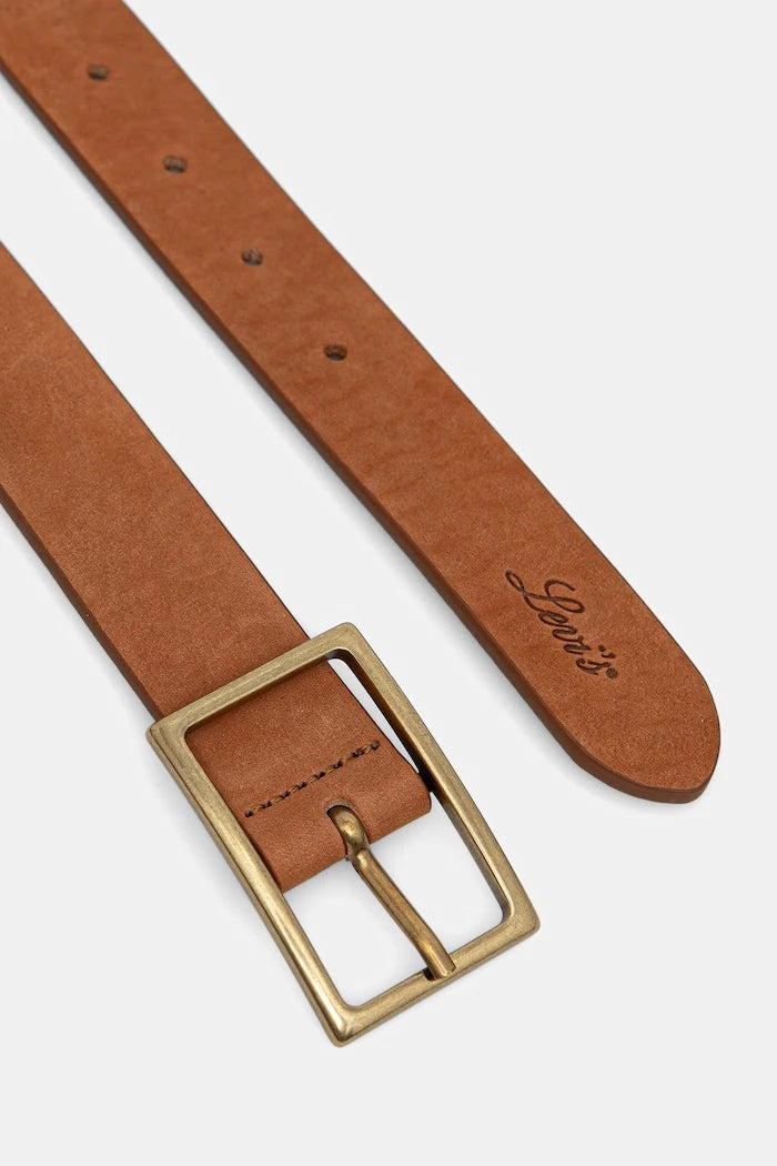 Кожен колан Levi's RECTANGLE BUCKLE