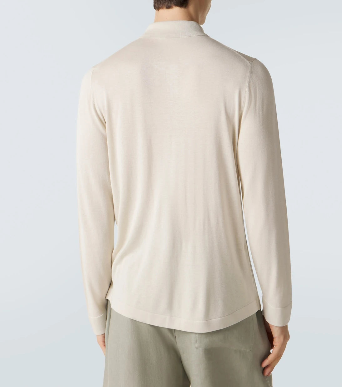 Lardini - Silk polo shirt