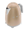 Smeg '50s Style Kettle - Matte Champagne (1.7L)