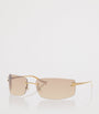 Gold Metal Panthère de Cartier Ct0503S Sunglasses