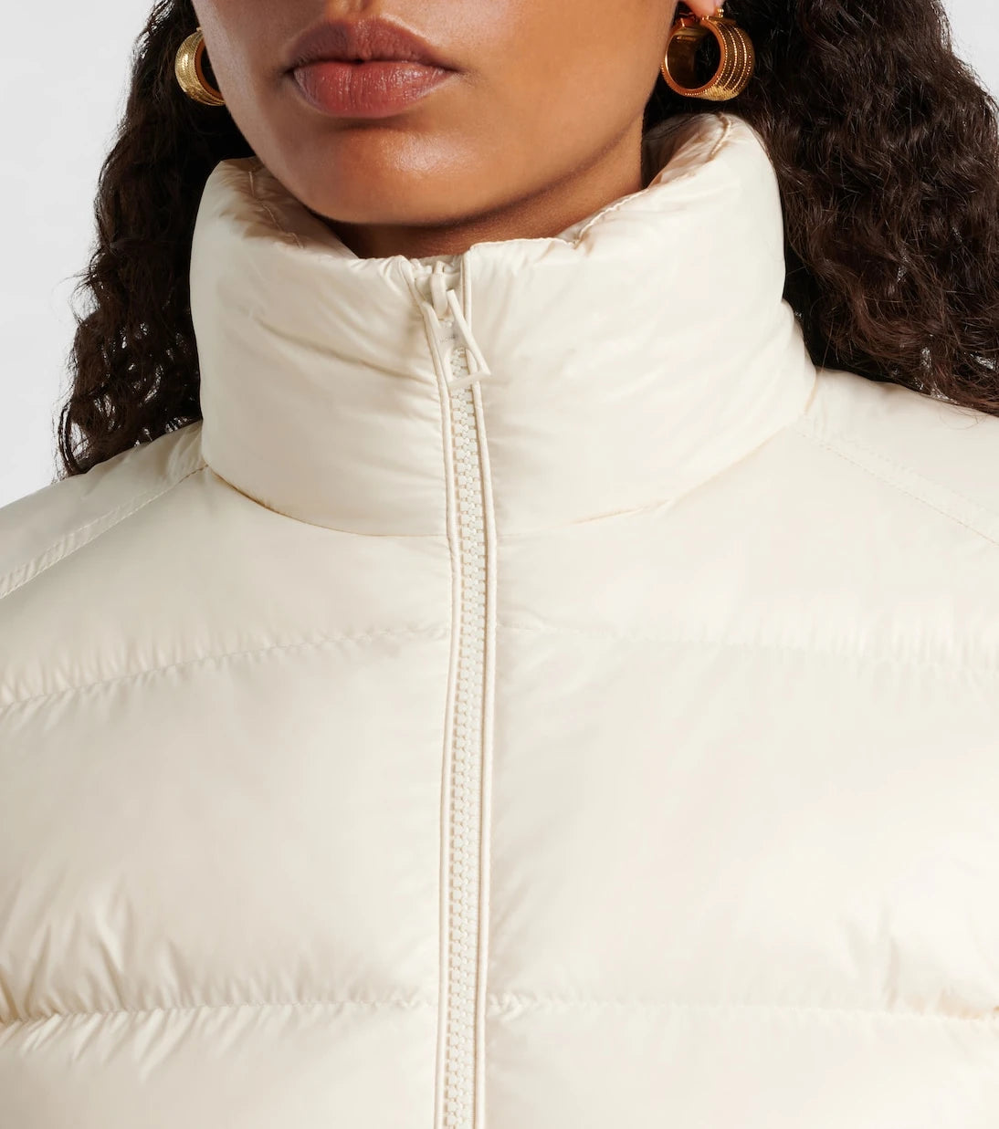 Moncler - Petra nylon laqué down jacket