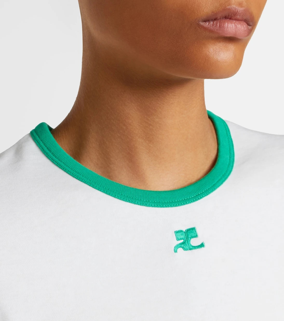 Courrèges - Cotton jersey T-shirt