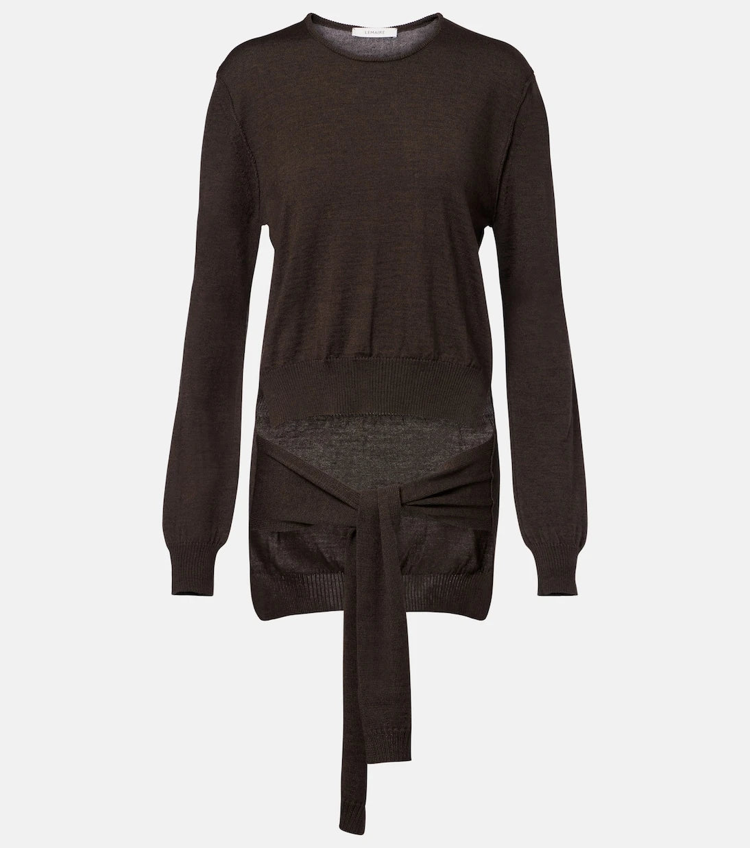 Lemaire - Trompe l'oeil wool-blend sweater