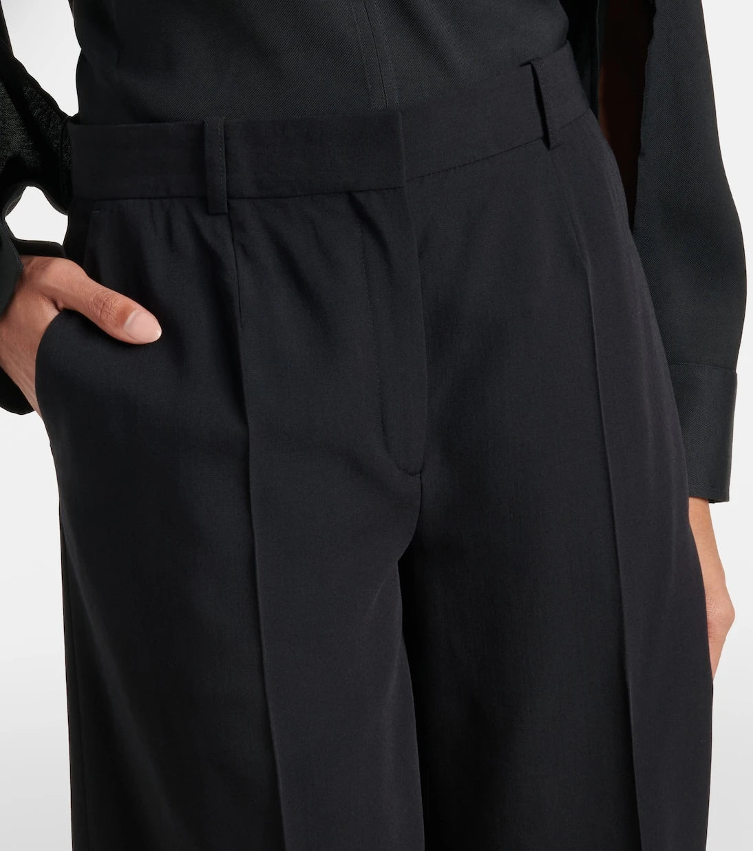 Toteme - High-rise Bermuda shorts