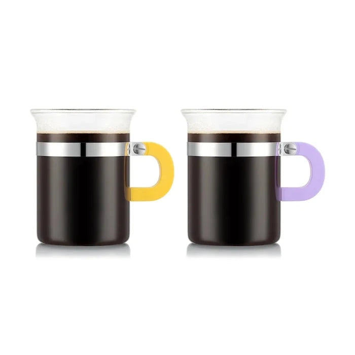 Borosilikat camdan Bodum MoMA Chambord 0,3 l cam bardak seti