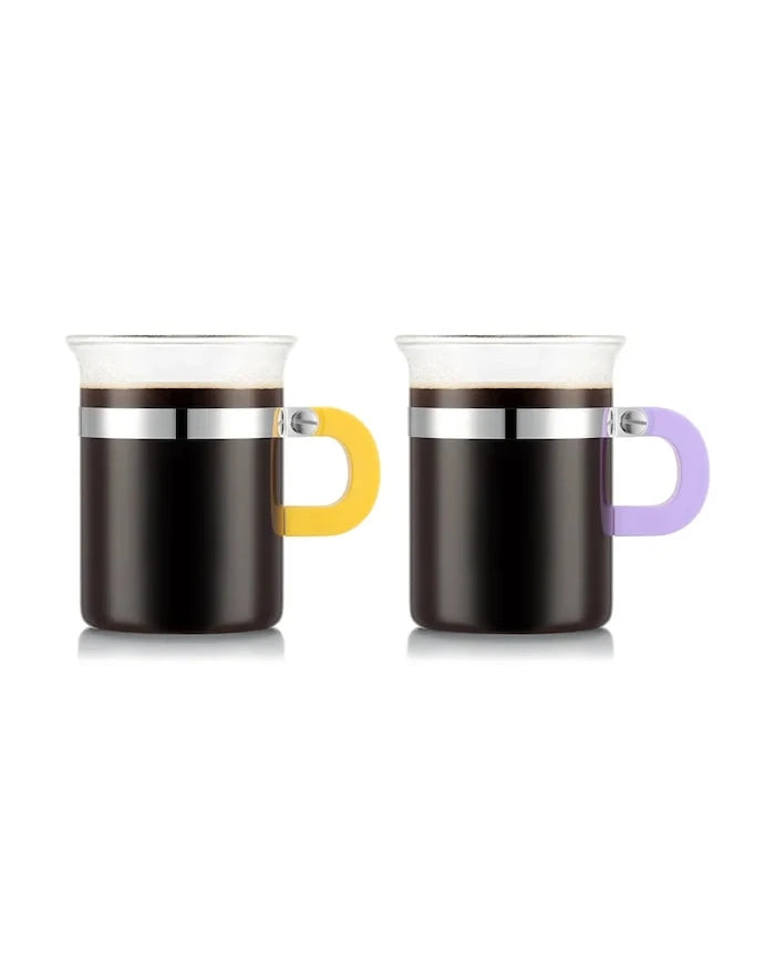 Borosilikat camdan Bodum MoMA Chambord 0,3 l cam bardak seti
