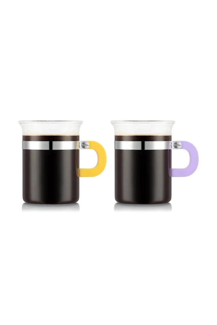 Borosilikat camdan Bodum MoMA Chambord 0,3 l cam bardak seti