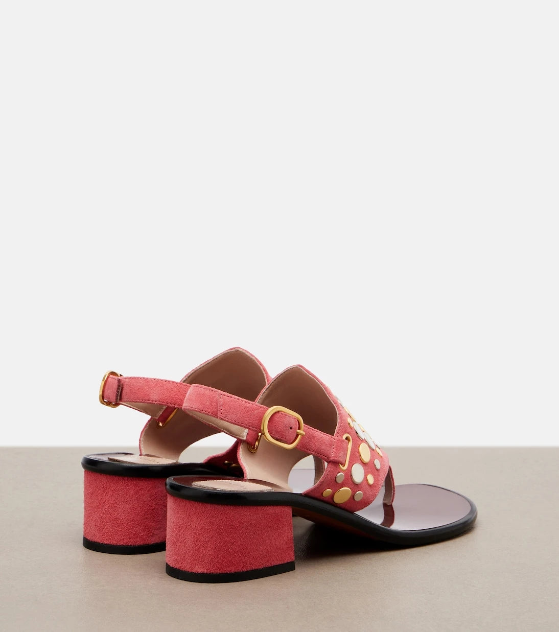 Valentino Garavani - Resort studded suede thong sandals