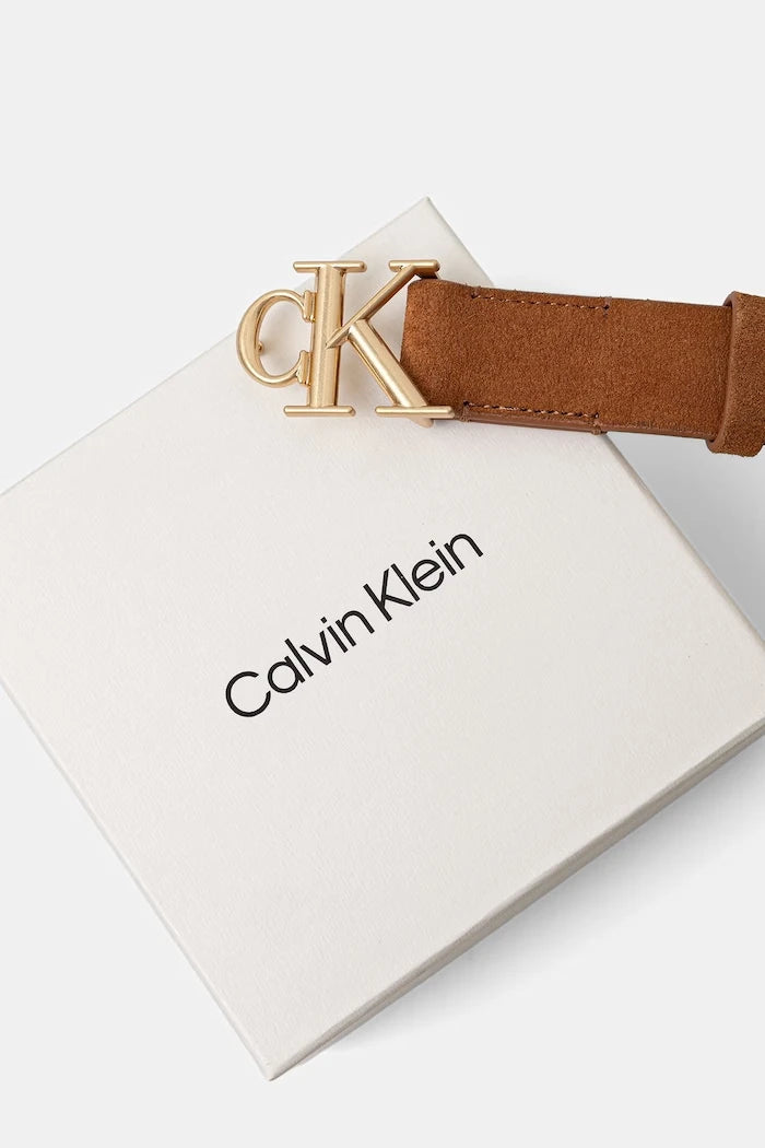 Calvin Klein kadın süet kemer