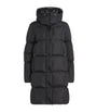Moncler Black Down Litte Long Coat