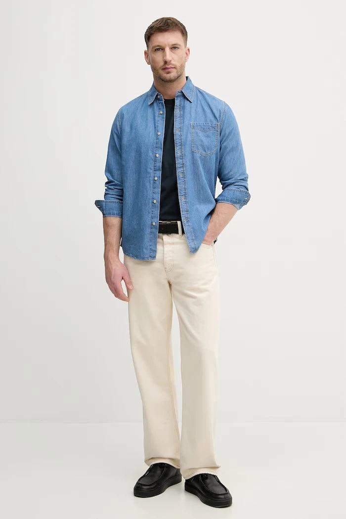 United Colors of Benetton erkek denim gömlek