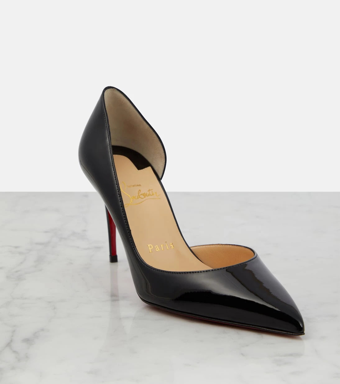 Christian Louboutin - Iriza 85 patent leather pumps