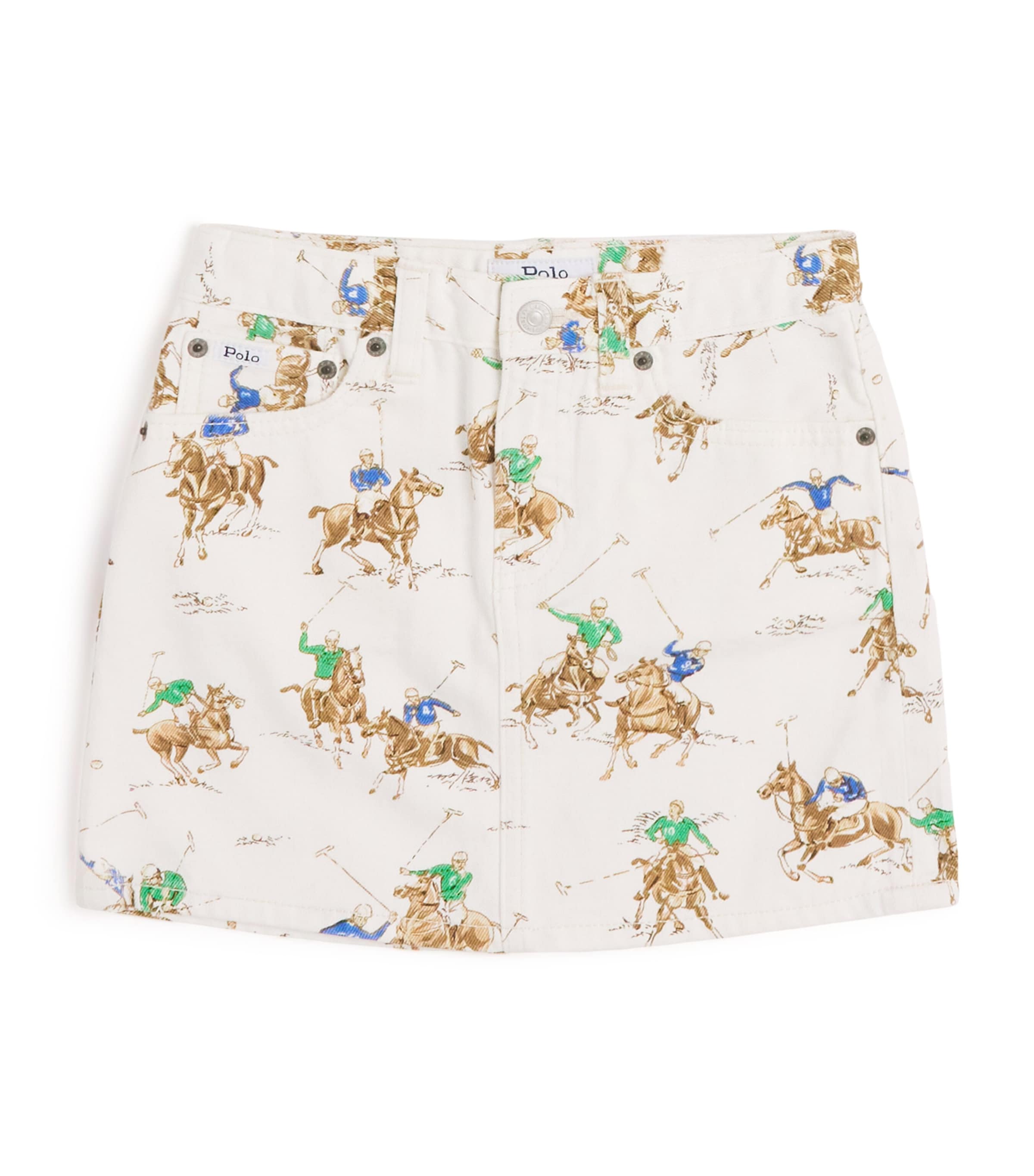 Ralph Lauren Kids Printed Denim Skirt (2-6 Years)