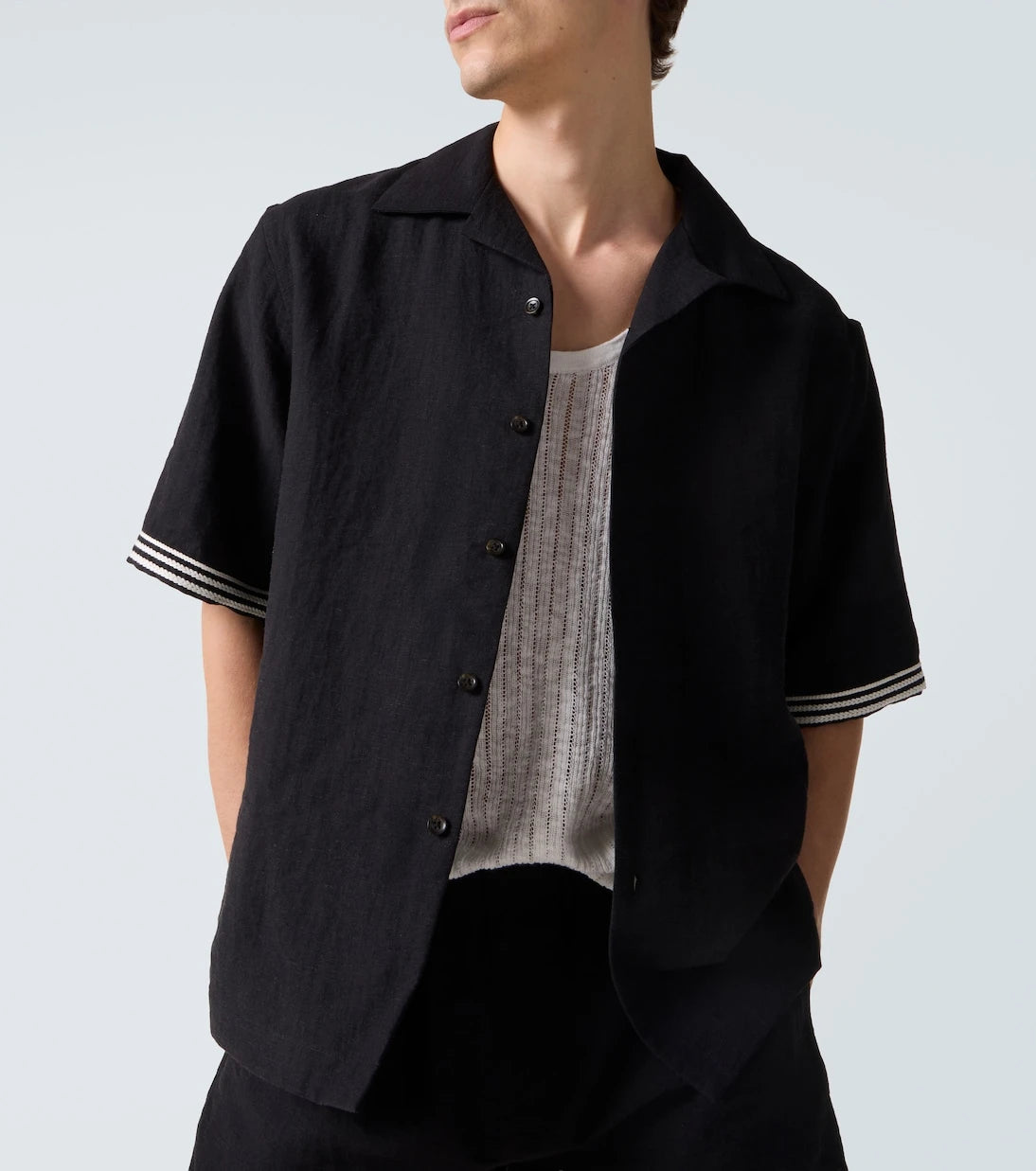 Commas - Embroidered shirt