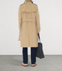 Burberry Beige Long Kensington Heritage Trench Coat