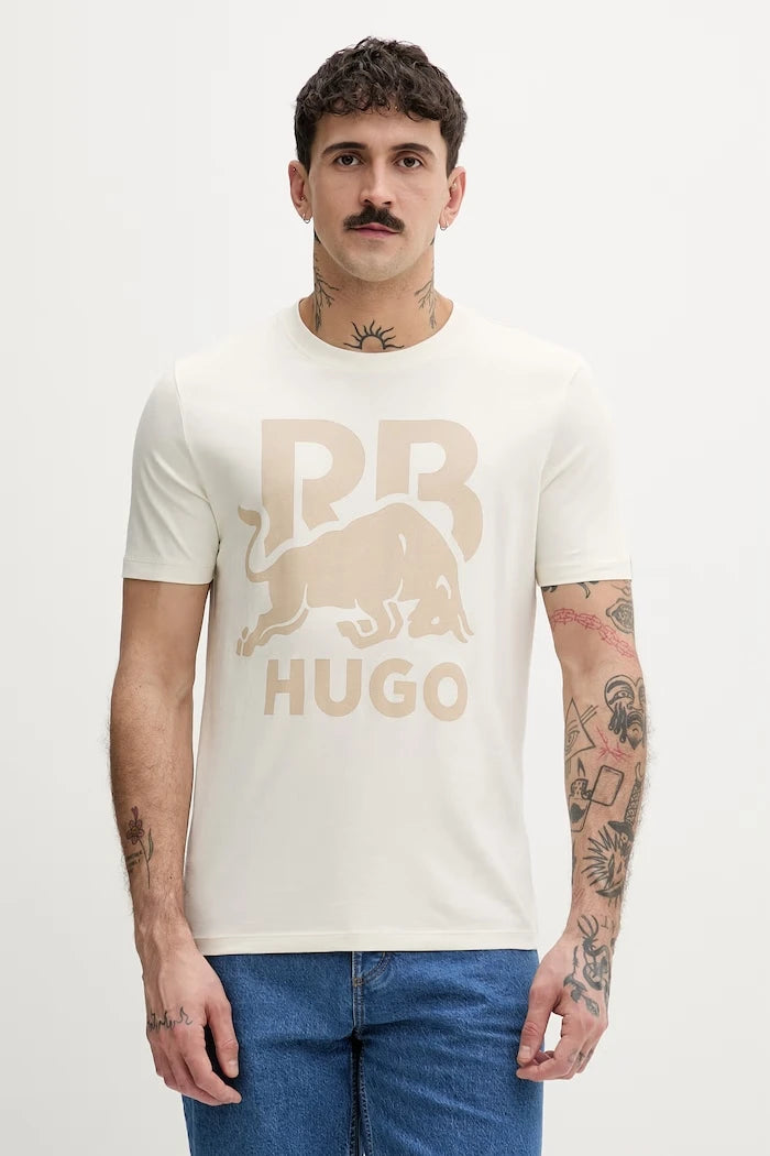 HUGO тениска мъжка памучна Dlix_RB