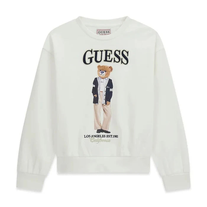 Guess Çocuk Pamuklu Sweatshirt