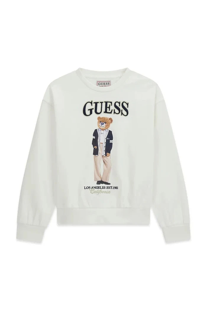 Guess Çocuk Pamuklu Sweatshirt