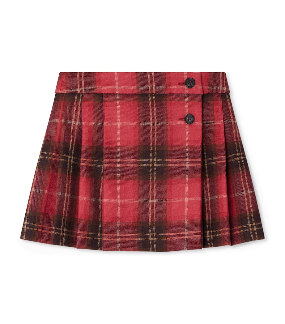 Wool Tartan Skirt (4-8 Years)