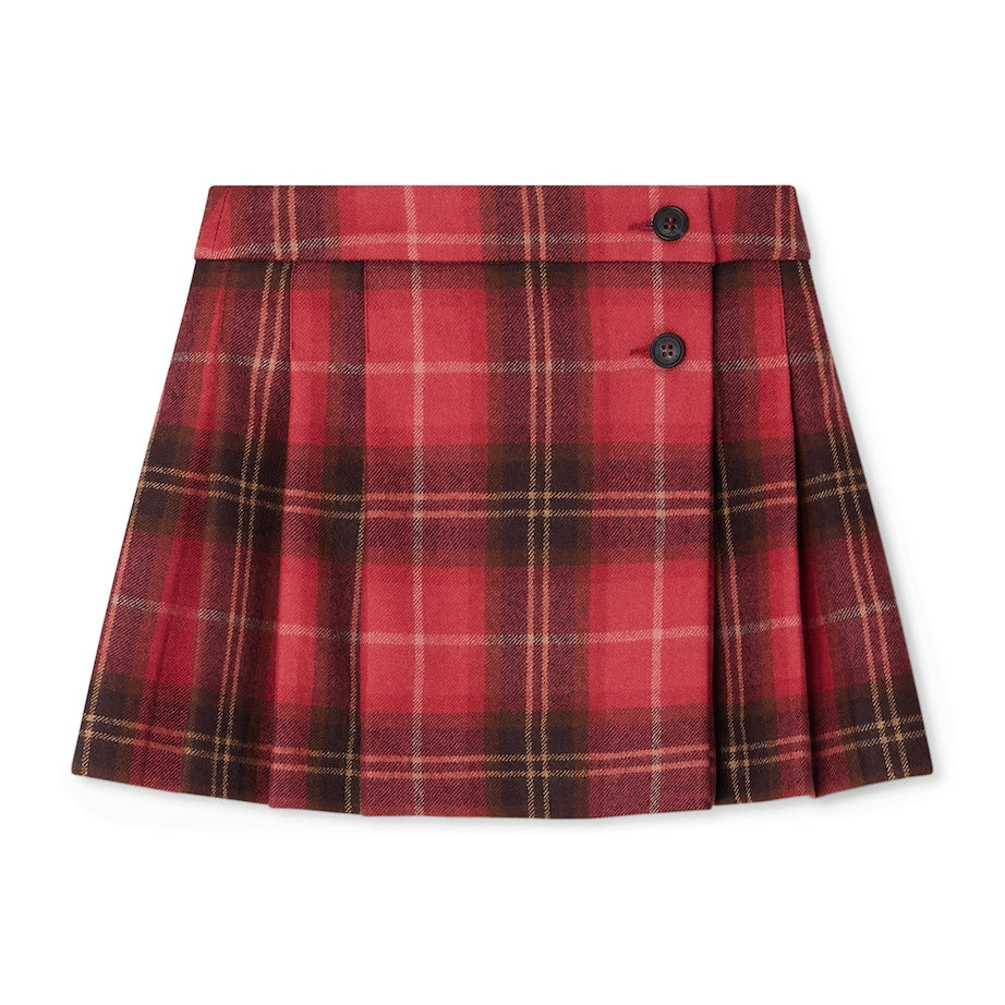 Wool Tartan Skirt (4-8 Years)