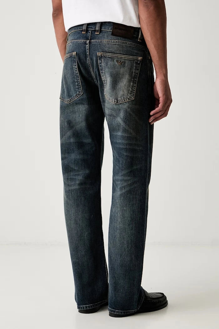 Emporio Armani loose erkek kot pantolon